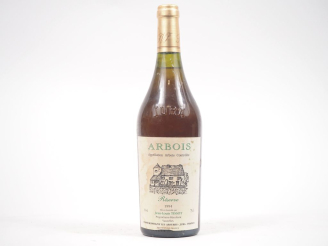 Vente aux enchères 1 BOUTEILE ARBOIS "RÉSERVE" JEAN LOUIS TISSOT - 1994 - ET 