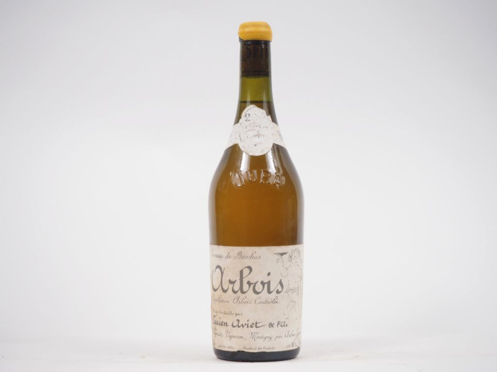 1 BOUTEILLE ARBOIS BLANC "CAVEAU DE BACCHUS" LUCIEN AVIET - 2006 - ET 