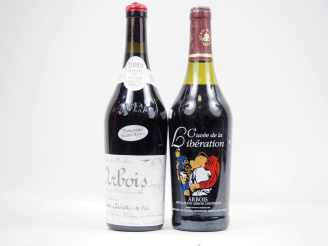Vente aux enchères 2 BOUTEILLES ARBOIS : 1 LUCIEN AVIET   FILS "CUVÉE DES GÉOLOGUES" - 20
