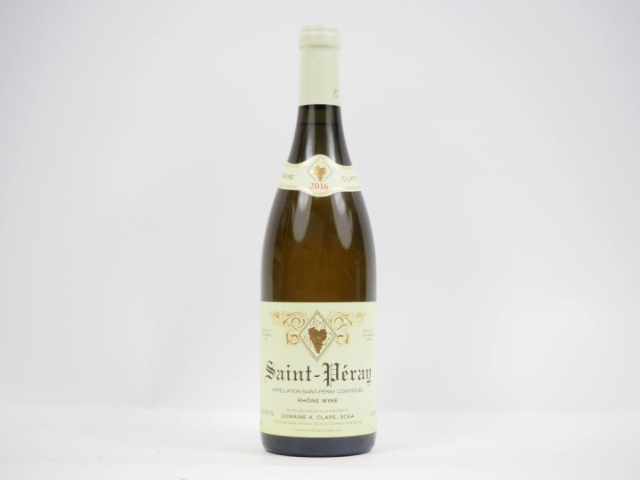 1 BOUTEILLE SAINT PÉRAY BLANC DOMAINE AUGUSTE CLAPE - 2016 