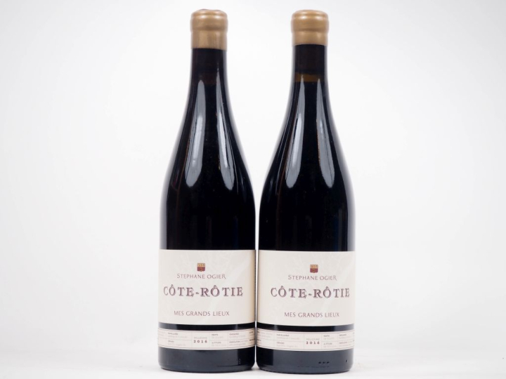 2 BOUTEILLES CÔTE RÔTIE "MES GRANDS LIEUX" STÉPHANE OGIER - 2016