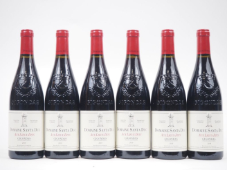 Vente aux enchères 6 BOUTEILLES GIGONDAS DOMAINE SANTA DUC "AUX LIEUX-DITS" - 2019