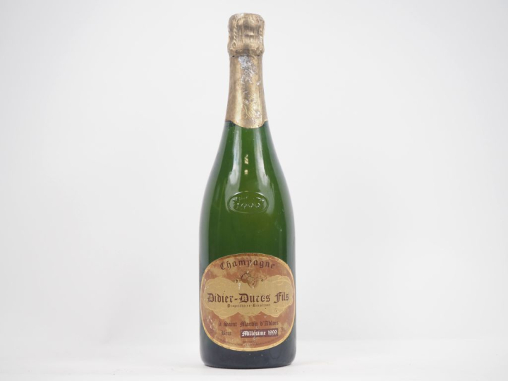 1 BOUTEILLE CHAMPAGNE DIDER DUCOS FILS - 1999 - NIVEAU SOUS LA COIFFE