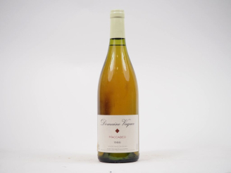 Vente aux enchères 1 DOMAINE VAQUER "MACCABEO" VIN DE PAYS CATALAN BLANC - 1986