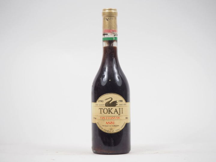 1 BOUTEILLE (50cl) TOKAJI 5 PUTTONYOS ASZU DISNOKO - 1988