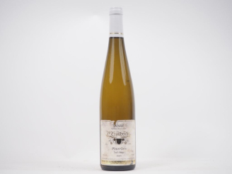 Vente aux enchères 1 BOUTEILLE PINOT GRIS "SOL ANGE" P. HUMBRECHT - 2005 - EA 
