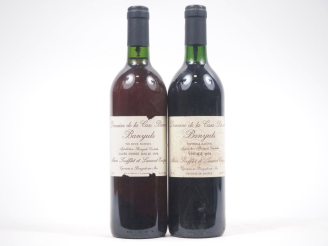 Vente aux enchères 2 BOUTEILLES BANYULS DOMAINE DE LA CASA BLANCA : 1 "CUVÉE PIERRE BAILL