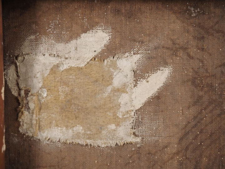 Gustave MASCART. "Notre Dame, vue depuis la Seine" Huile sur toile, si