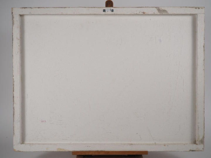 Antonio URIA MONZON. "Scène de corrida". Technique mixte sur panneau s