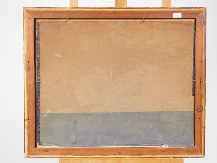 Adolphe GAURET. "Cassis, le port" Paire d'huiles sur carton, signées e