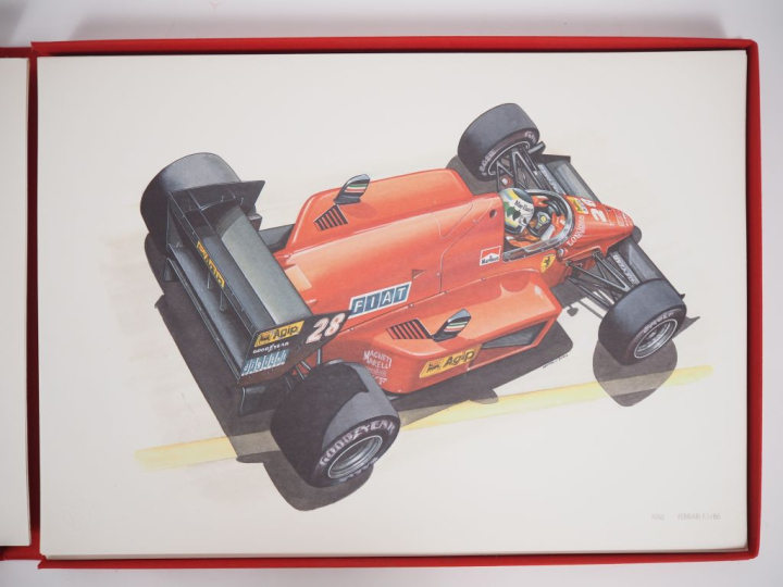 FERRARI 1948 - 1987 Quarant'anni Di formula 1 Momo Design Paolo D'Ales