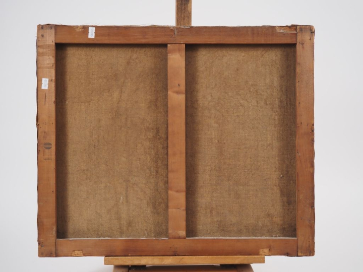 G. VALLON. "natures mortes" Paire d'huiles sur toiles, signées en bas 
