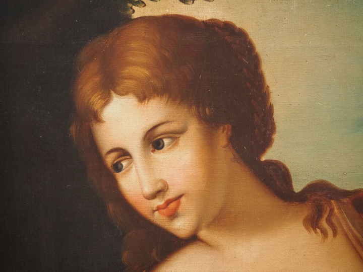Ecole française XIXème d’après Francesco Romanelli. « La sybille de Cu