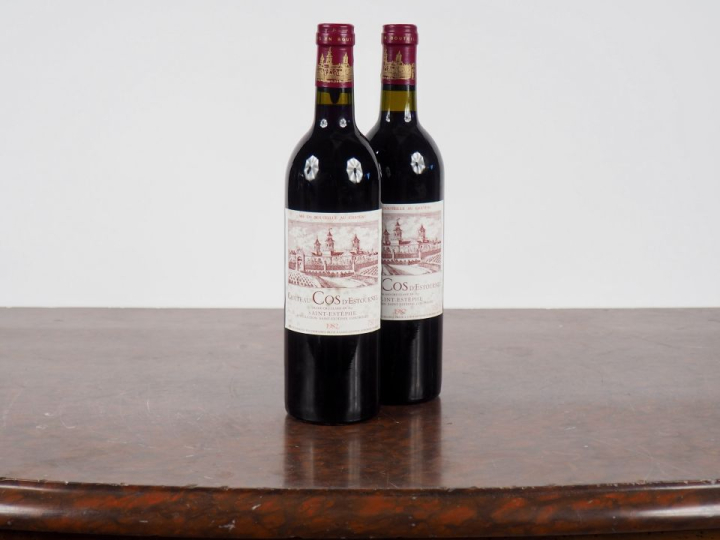 2 BOUTEILLES CHÂTEAU COS D'ESTOURNEL GCC SAINT ESTÈPHE - 1982 - #1 - B