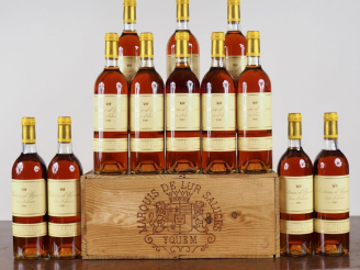 Vente aux enchères 12 BOUTEILLES CHÂTEAU D'YQUEM 1er CCS SAUTERNES - 1983 - CBO - #1 - 10