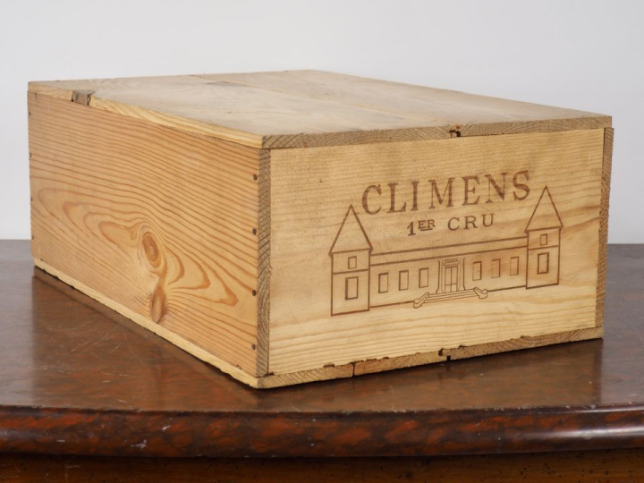 8 BOUTEILLES CHÂTEAU CLIMENS 1er CC SAUTERNES - 1986 - CBO - #1 - BG/2