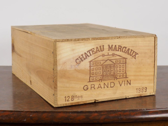 Vente aux enchères 12 BOUTEILLES CHÂTEAU MARGAUX 1er GCC MARGAUX - 1989 - CBO - #1 - BONS