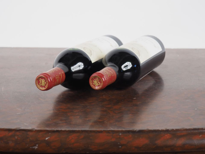 2 BOUTEILLES CHÂTEAU MOUTON ROTHSCHILD 1er GCC PAUILLAC - 1993 - #1 - 