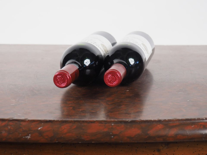 2 BOUTEILLES CHÂTEAU CHEVAL BLANC 1er GCC SAINT ÉMILION - 1993 - #1 - 