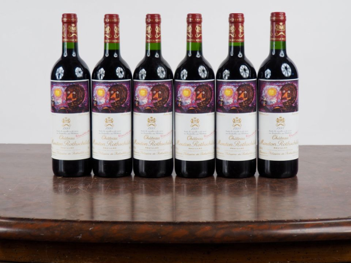 6 BOUTEILLES CHÂTEAU MOUTON ROTHSCHILD 1er GCC PAUILLAC - 1998 - #4 - 