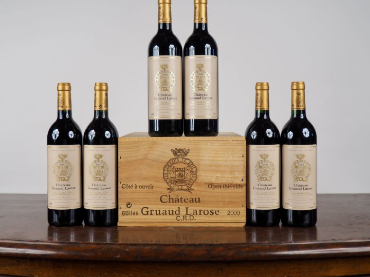 6 BOUTEILLES CHÂTEAU GRUAUD LAROSE GCC SAINT JULIEN - 2000 - CBO - #4