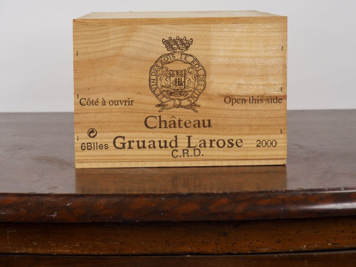 6 BOUTEILLES CHÂTEAU GRUAUD LAROSE GCC SAINT JULIEN - 2000 - CBO - #4