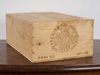 Vente aux enchères 12 BOUTEILLES CHÂTEAU D'YQUEM 1er CCS SAUTERNES - 2003 - CBO - #4