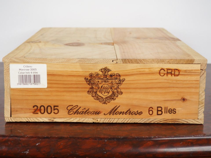 6 BOUTEILLES CHÂTEAU MONTROSE GCC SAINT ESTÈPHE - 2005 - CBO - #3