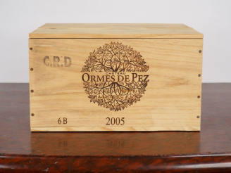 Vente aux enchères 6 BOUTEILLES CHÂTEAU ORMES DE PEZ CBE SAINT ESTÈPHE - 2005 - CBO  - #3