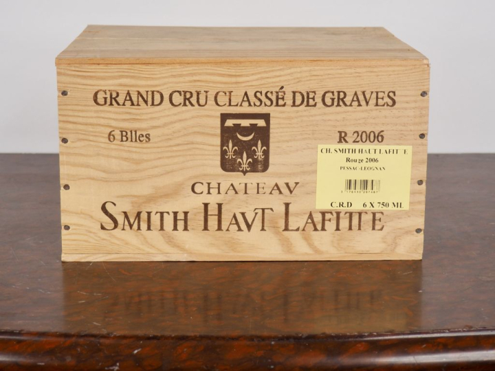 6 BOUTEILLES CHÂTEAU SMITH HAUT LAFITTE GCC GRAVES - 2006 - CBO - #3