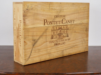 Vente aux enchères 6 BOUTEILLES CHÂTEAU PONTET CANET GCC PAUILLAC - 2008 - CBO - #2