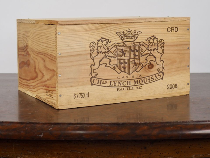 6 BOUTEILLES CHÂTEAU LYNCH MOUSSAS GCC PAUILLAC - 2008 - CBO - #4
