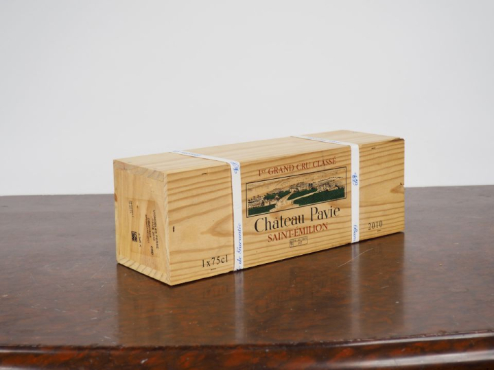 1 BOUTEILLE CHÂTEAU PAVIE 1er GCC SAINT ÉMILION - 2010 - CBO CERCLÉE -