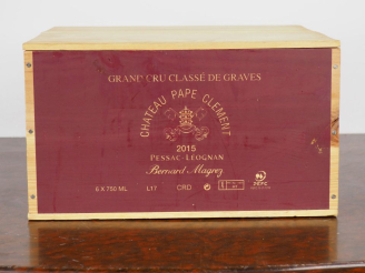 Vente aux enchères 6 BOUTEILLES CHÂTEAU PAPE CLÉMENT GCC GRAVES - 2015 - CBO - #2