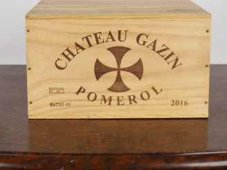 Vente aux enchères 6 BOUTEILLES CHÂTEAU GAZIN POMEROL - 2016 - CBO - #2