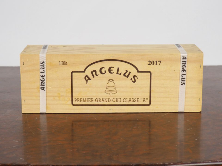 1 BOUTEILLE CHÂTEAU ANGÉLUS 1er GCC SAINT ÉMILION - 2017 - CBO CERCLÉE