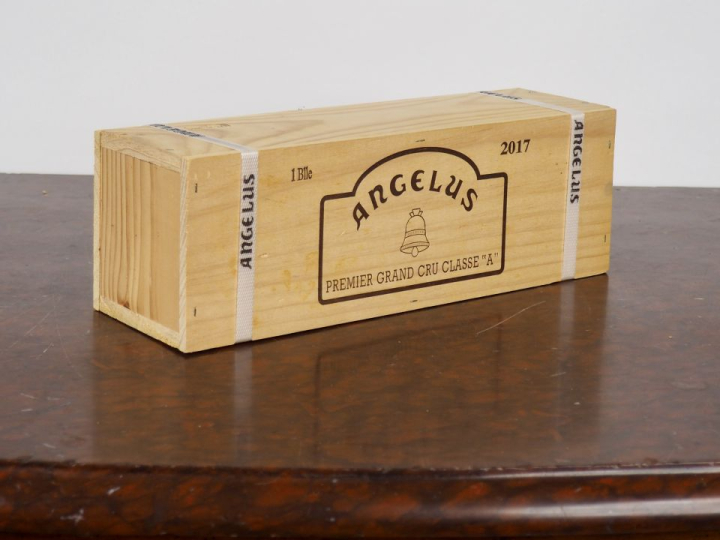 1 BOUTEILLE CHÂTEAU ANGÉLUS 1er GCC SAINT ÉMILION - 2017 - CBO CERCLÉE