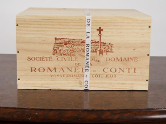 Vente aux enchères CAISSE DE 6 BOUTEILLES DU DOMAINE DE LA ROMANÉE CONTI - 2022 - CBO CER