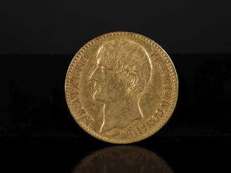 Vente aux enchères Pièce de 40 Francs or, Napoléon Premier Consul, An XI-A. FRAIS ACHETEU