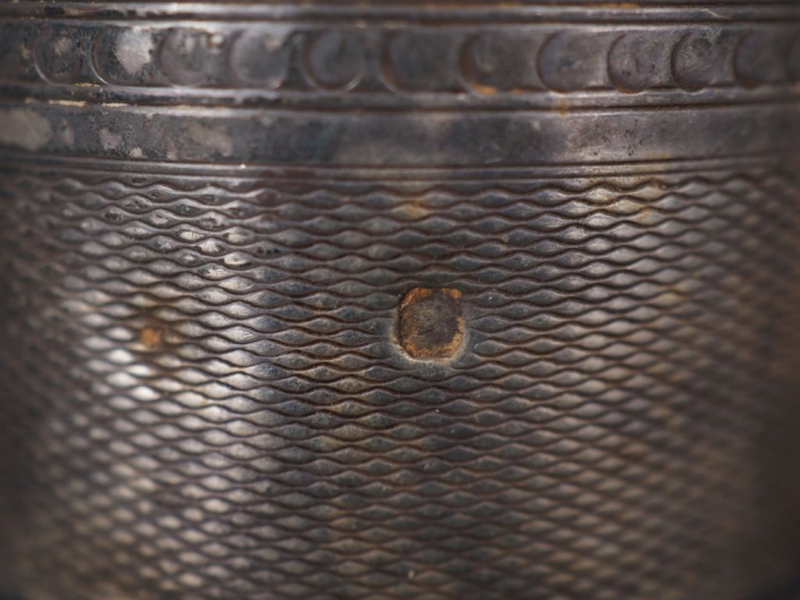Ensemble comprenant trois différents ronds de serviette en argent 925,