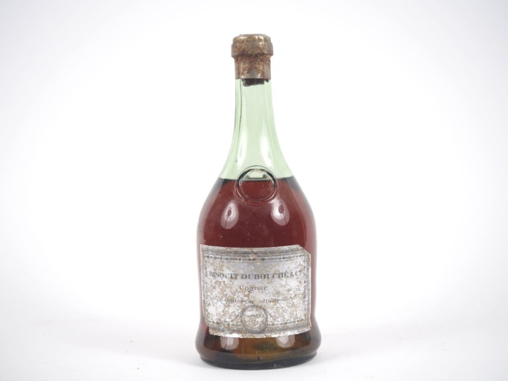 1 VIEILLE BOUTEILLE COGNAC GRANDE FINE CHAMPAGNE BISQUIT DUBOUCHÉ - 18