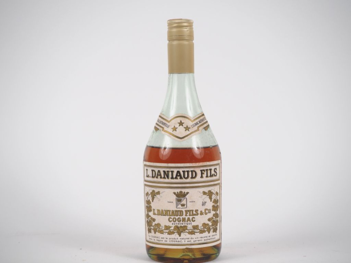 1 BOUTEILLE COGNAC L. DANIAUD FILS - NIVEAU BAS 