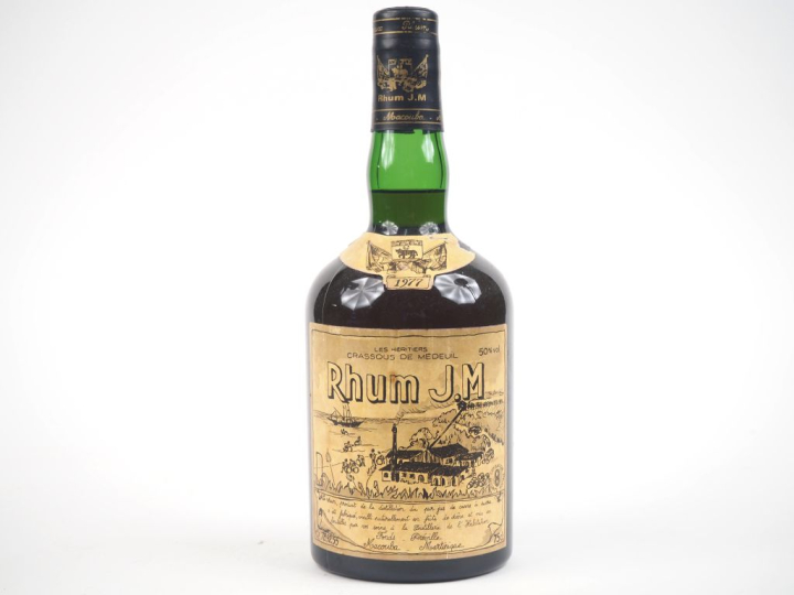 1 BOUTEILLE RHUM J.M 50% - 1977 - ETLA 