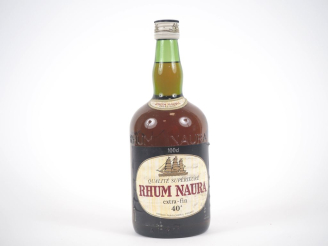 Vente aux enchères 1 BOUTEILLE (1 L) RHUM NAURA 40% 