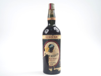 Vente aux enchères 1 VIEILLE BOUTEILLE (1 L) RHUM BARDINET NEGRITA - EA 