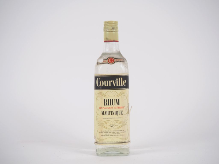 1 BOUTEILLE RHUM BLANC MARTINIQUE COURVILE 47% - ELA 
