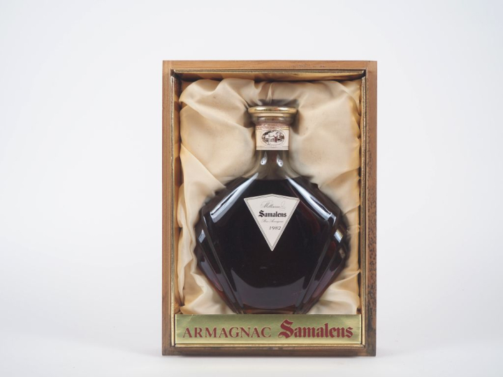 1 BOUTEILLE BAS ARMAGNAC SAMALENS 42% - 1982 - CBO 
