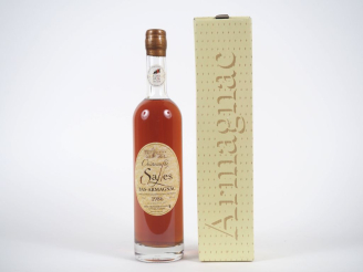 Vente aux enchères 1 BOUTEILLE (50 cl) BAS ARMAGNAC CHÂTEAU DE SALLES - 1986 - COFFRET 