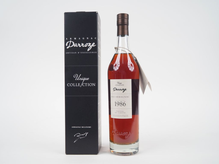 1 BOUTEILLE BAS ARMAGNAC DARROZE 'UNIQUE COLLECTION' CHÂTEAU DE LAHITT