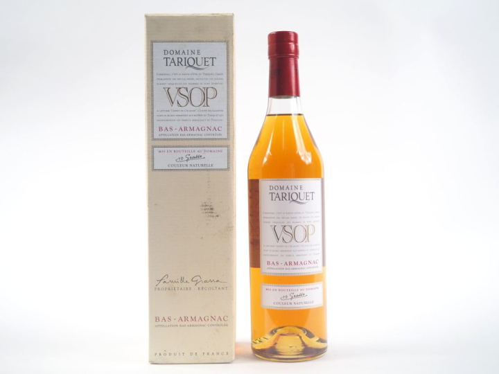 1 BOUTEILLE BAS ARMAGNAC V.S.O.P DOMAINE TARIQUET - COFFRET